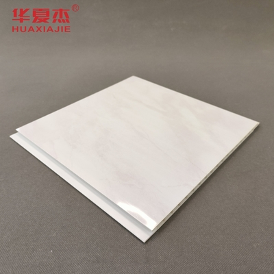 8mm عرض سنگ مرمر دوش PVC پانل های دیواری ورق ضد آب در داخل