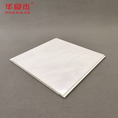 8mm عرض سنگ مرمر دوش PVC پانل های دیواری ورق ضد آب در داخل