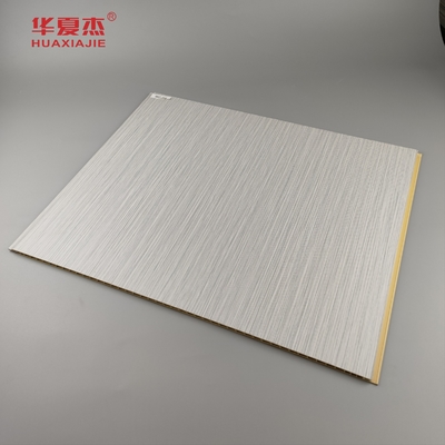 600x9mm چوب پلاستیک ترکیب Wpc پانل دیوار بیرونی آسان برای نصب و نگهداری کم