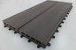ضد آب WPC Composite Woodgrain Decking Boards برای باغ پارک