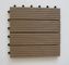 ضد آب WPC Composite Woodgrain Decking Boards برای باغ پارک