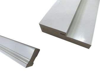 قیمت خوب ناخن بالا نگه داشتن پروفایل WPC سفید درب آجر قالب Architrave SGS گذشت آنلاین
