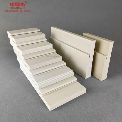 قیمت خوب طرح چوب PVC WPC چارچوب درب Jamb Outside Door 53mm*8mm Woodgrain آنلاین