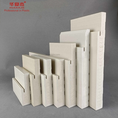 کیفیت درب ورودی چارچوب درب PVC WPC براق 53 میلی متر X 8 میلی متر کارخانه