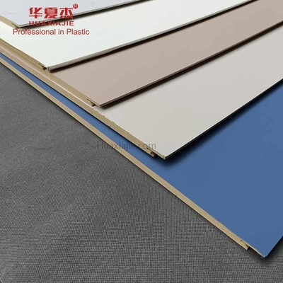 روکش دیواری 600mm*9mm Wpc برای سطوح تخت تزئینی