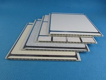 قیمت خوب 250mm * 8mm * 5.9m DIY روکش فلزی پلاستیکی، رنگ pvc سقف تخته برای حمام آنلاین