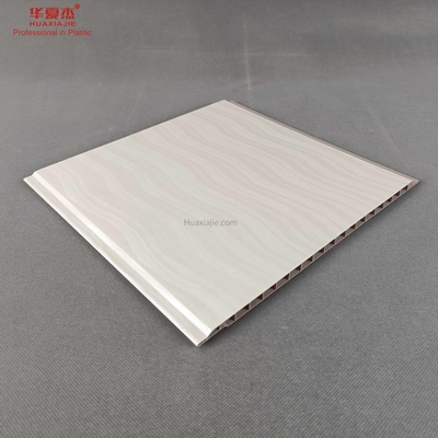 قیمت خوب Fastbathroom پانل های دیواری PVC پلاستیکی شیار لمینیت چوبی آنلاین
