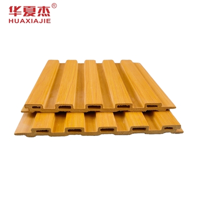 قیمت خوب پانل دیواری WPC ضد آب دانه های چوبی 150mmx10mm دکوراسیون داخلی آنلاین