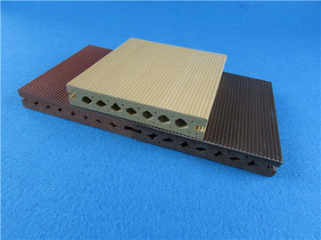 قیمت خوب لوکس مهندسی WPC ضخامت وینیل WPC طبقه Deckings کامپوزیت عرشه آنلاین