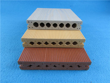 قیمت خوب توخالی دوستانه WPC Composite Decking Groove محیط زیست WPC Decking آنلاین