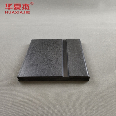 قیمت خوب تخته اسکریتینگ PVC مشکی 150 میلی متری تخته پایه PVC دکوراسیون داخلی آنلاین