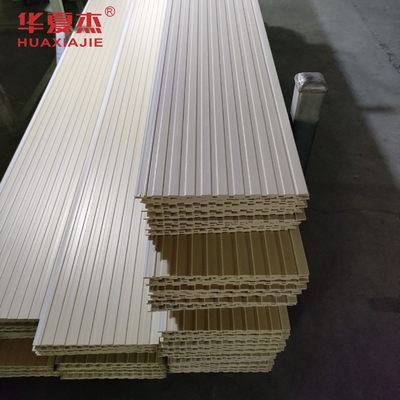 قیمت خوب 220 X 9mm WPC دیوار پانل محیط زیست دوست دار ساختمان تزئینات آنلاین