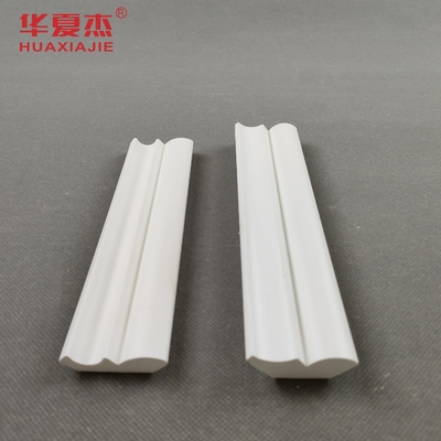 قیمت خوب وینیل سفید 12FT / 25/64 X 1-39/64 تخت تاج PVC برای تزئین ساختمان آنلاین
