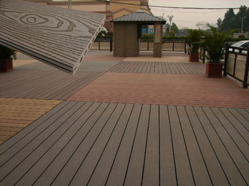 قیمت خوب چوب جامد پلاستیک Decking Eco Friendly UV Proof WPC Decking کامپوزیت آنلاین