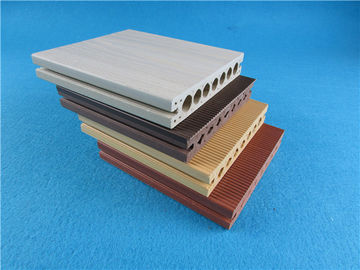 قیمت خوب پوشش ضد ویروسی وینیل Decking / WPC Decking برای کفپوش های فضای باز آنلاین