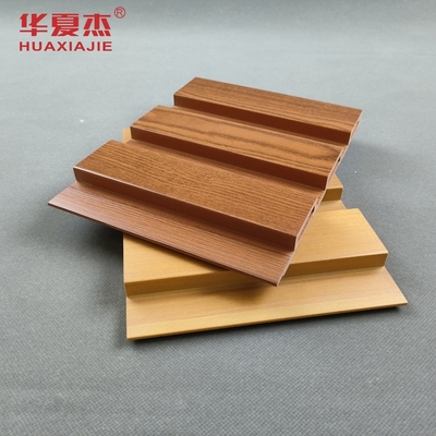 قیمت خوب پانل دیواری WPC با طرح چوب ضد حریق برای دکوراسیون 200 * 16 میلی‌متر آنلاین