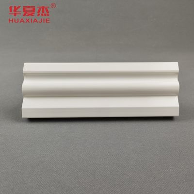 قیمت خوب White Pvc Skirting Board 70x20mm Pvc Moulding Easy To Clean Base Board Colonial Casing Indoor Decoration آنلاین