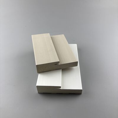 قیمت خوب 115mm PVC Door Jamb - قاب درب ضد آب WPC با سطح سفید آنلاین