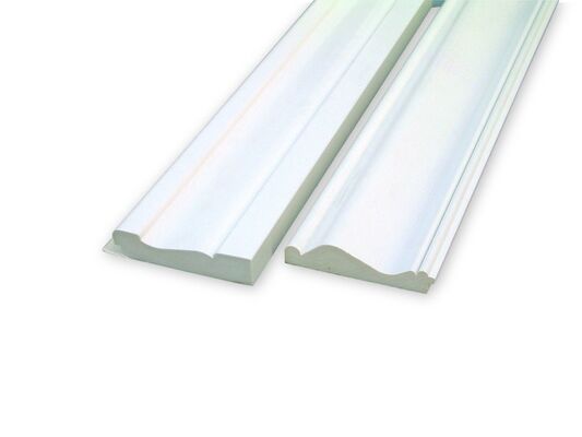 قیمت خوب قالب بندی PVC سفید سطح صاف در فضای داخلی ایده آل برای پوشش شکاف ها و ایجاد انتقال بدون درز بین سطوح آنلاین