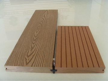 قیمت خوب کفپوش کامپوزیت کامپوزیتی 140mm x 25mm WPC / کفپوش پایین برای خارج از منزل آنلاین