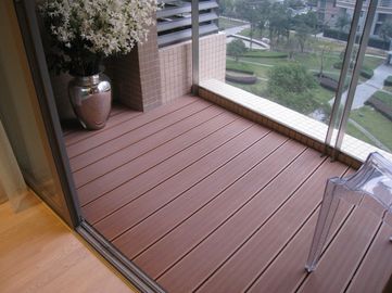قیمت خوب انتی سپتیک اکستروژن WPC کامپوزیت Decking برای کفپوش های فضای باز آنلاین