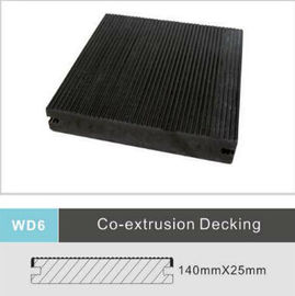 قیمت خوب Pvc Terrace Co-Extrusion Decking Board پانل های ضد آب با شیار آنلاین