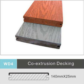 قیمت خوب کفپوش کامپوزیتی WPC کفپوش کفپوش 140mm x 25mm Uv مقاومت کفپوش آنلاین