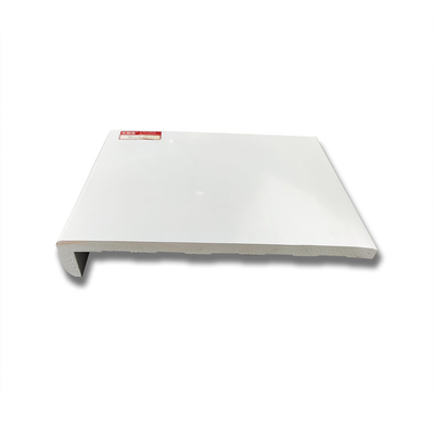 قیمت خوب رنگ سفید صاف و یکدست جلوپنجره پی وی سی پلاستیکی Upvc 200 میلی متر عرض آنلاین